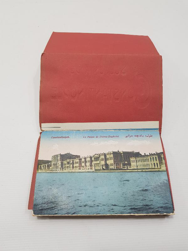SOUVENIR DE CONSTANTINOPLE KARTPOSTAL ALBÜMÜ
