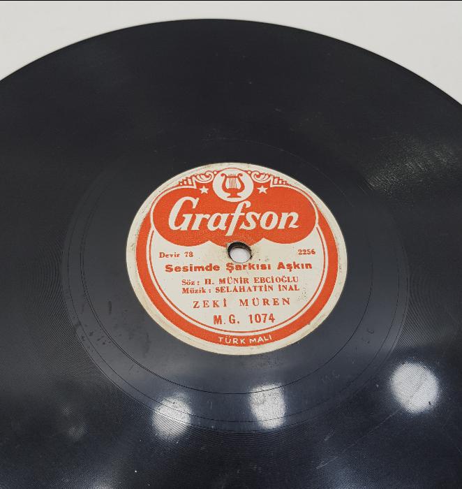 ZEKİ MÜREN TAŞ PLAK