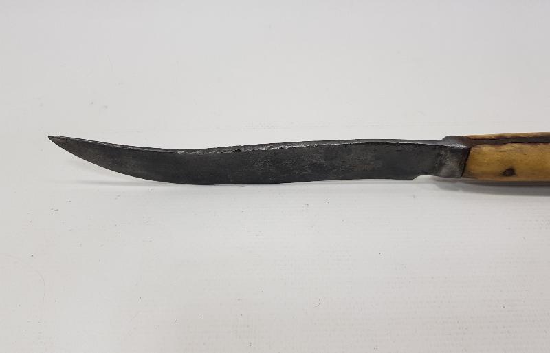 OSMANLI DÖNEMİ FAKLI FORMDA KABADAYI KAMASI