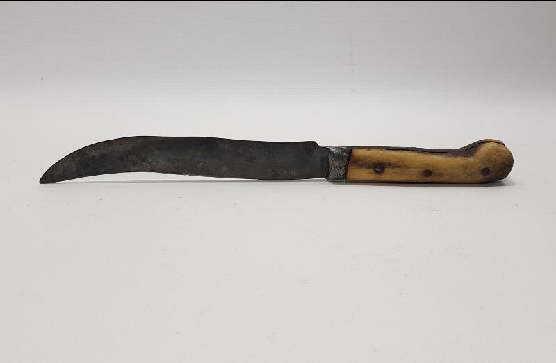 OSMANLI DÖNEMİ FAKLI FORMDA KABADAYI KAMASI