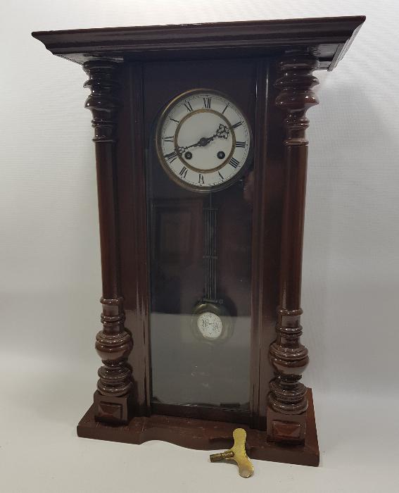 OSMANLI DÖNEMİ PORSELEN KADRANLI DUVAR SAATİ 