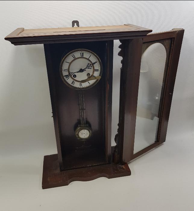 OSMANLI DÖNEMİ PORSELEN KADRANLI DUVAR SAATİ 