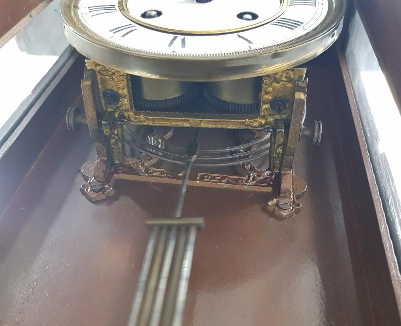 OSMANLI DÖNEMİ PORSELEN KADRANLI DUVAR SAATİ 