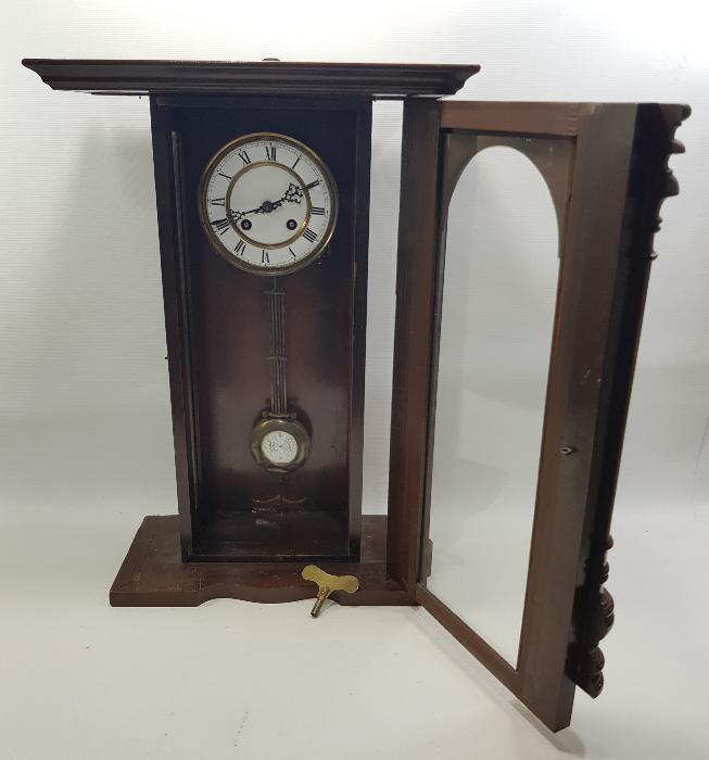 OSMANLI DÖNEMİ PORSELEN KADRANLI DUVAR SAATİ 