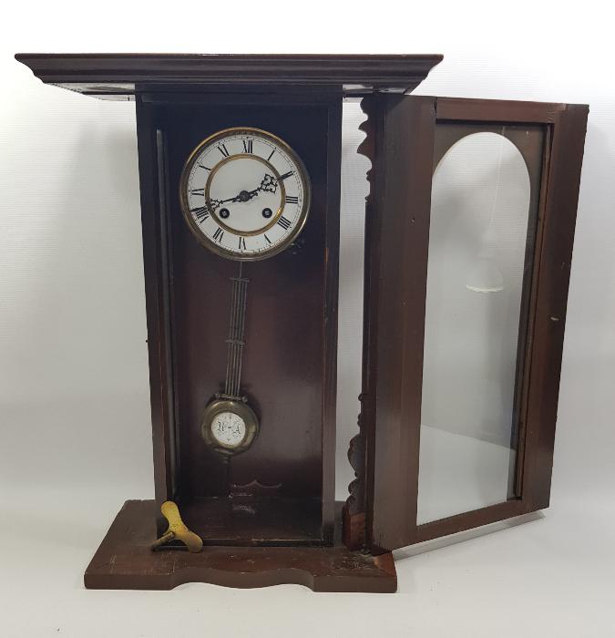 OSMANLI DÖNEMİ PORSELEN KADRANLI DUVAR SAATİ 