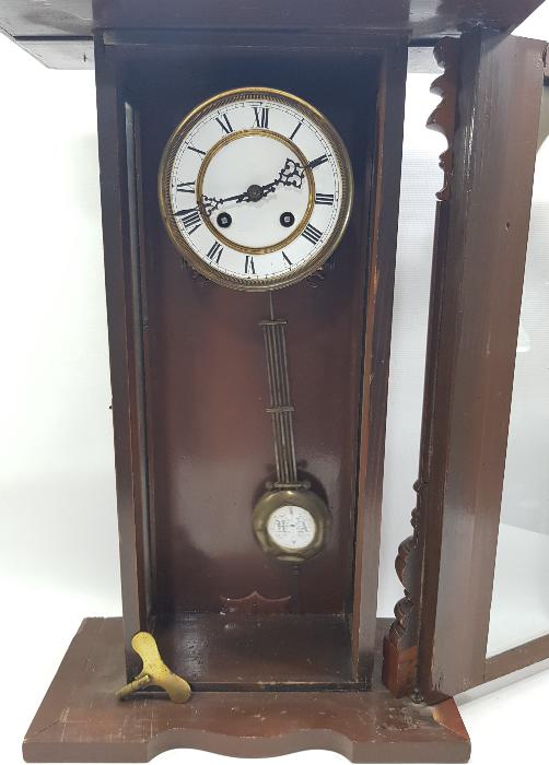 OSMANLI DÖNEMİ PORSELEN KADRANLI DUVAR SAATİ 