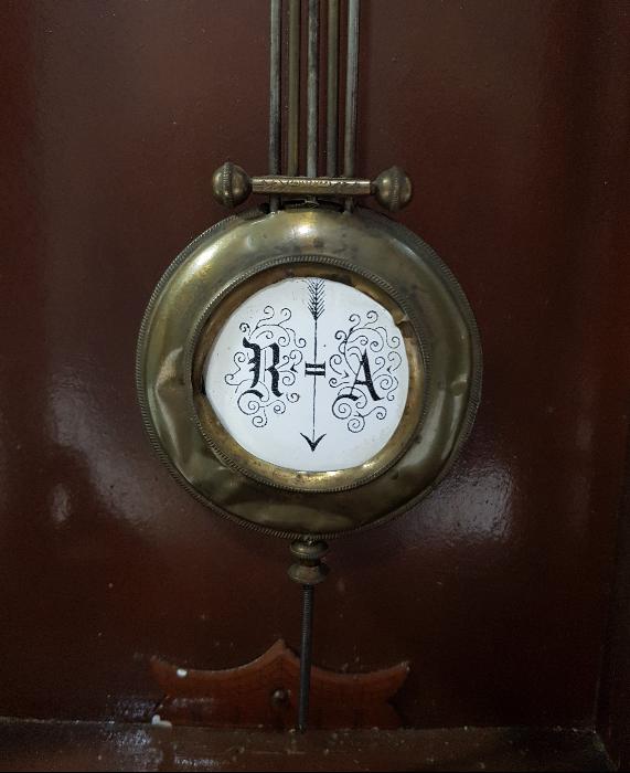 OSMANLI DÖNEMİ PORSELEN KADRANLI DUVAR SAATİ 