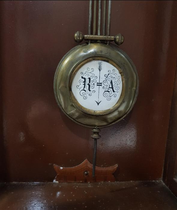 OSMANLI DÖNEMİ PORSELEN KADRANLI DUVAR SAATİ 