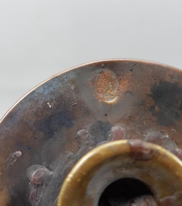 OSMANLICA BÜYÜK MEKTEP YAZILI 1860 TARİHLİ AHŞAP MUMLUK