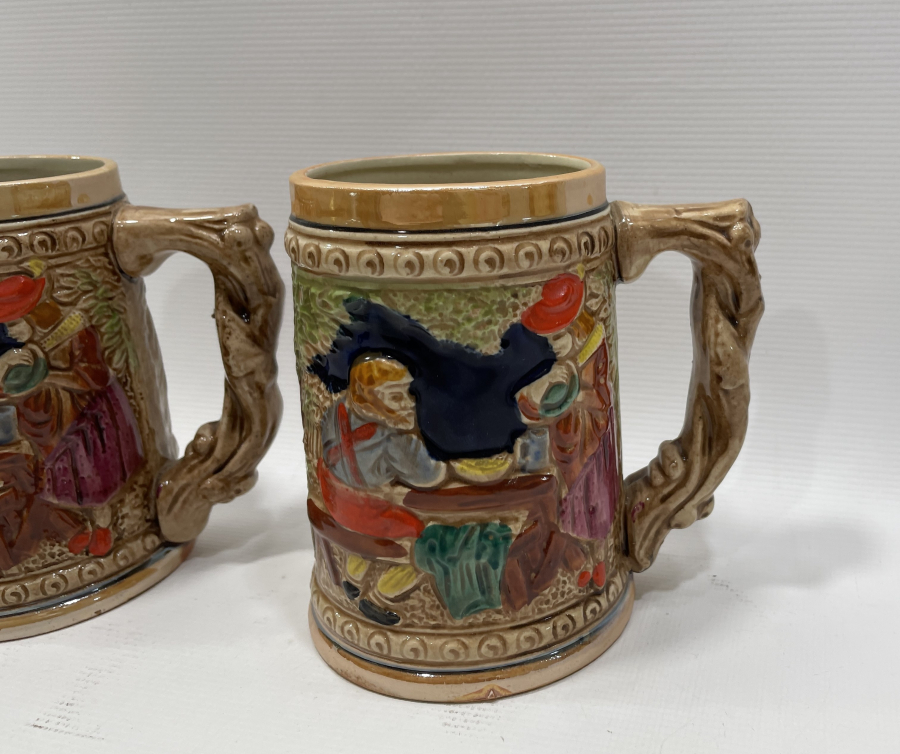 ANTİKA ÇİFT TANKART - BİRA BARDAĞI