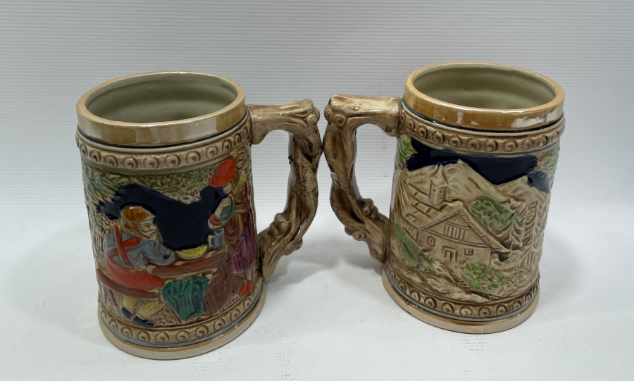 ANTİKA ÇİFT TANKART - BİRA BARDAĞI