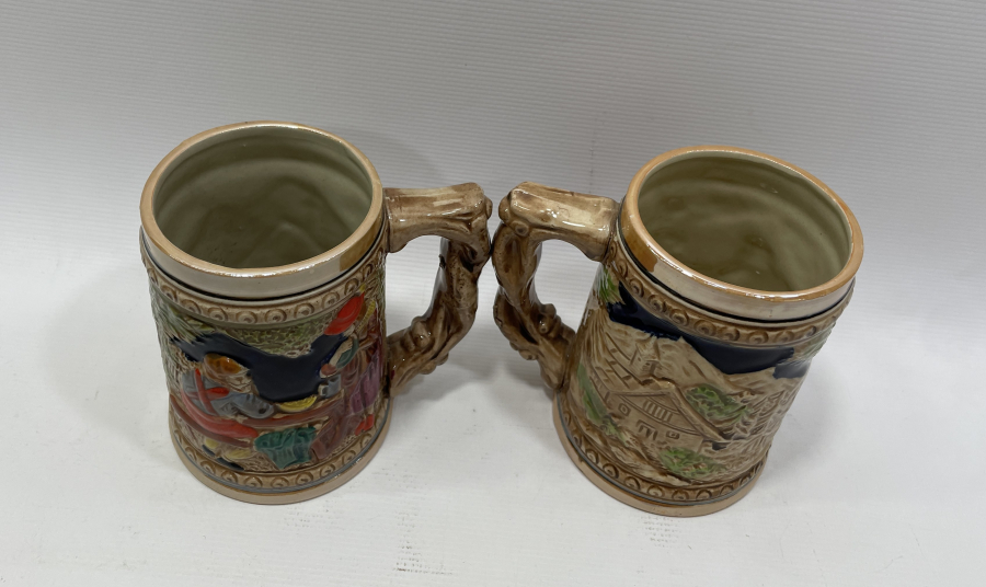 ANTİKA ÇİFT TANKART - BİRA BARDAĞI