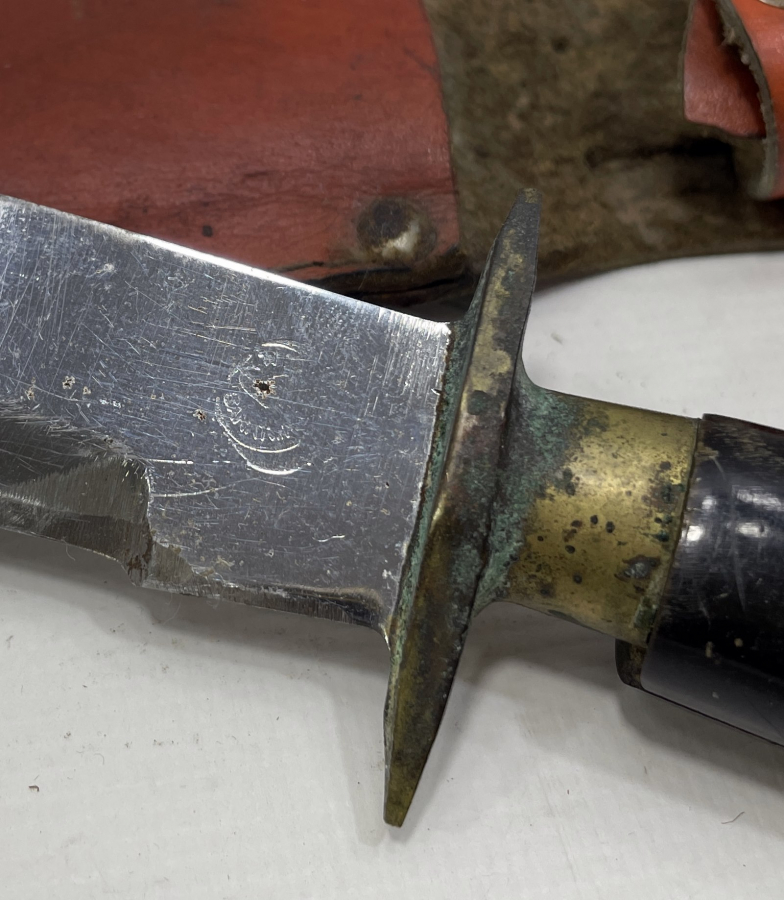 BOYNUZ SAPLI ÖZEL YAPIM BURSA İŞİ AVCI BIÇAĞI - GEYİK BIÇAĞI