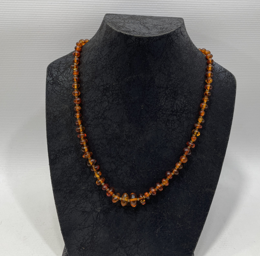 DAMLA KEHRİBAR KOLYE