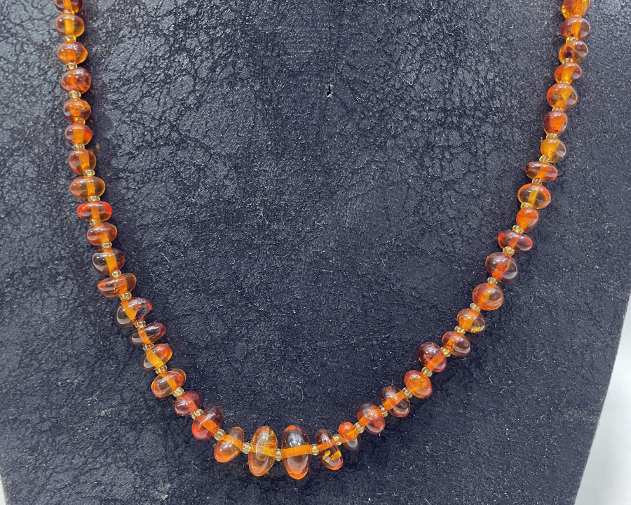 DAMLA KEHRİBAR KOLYE