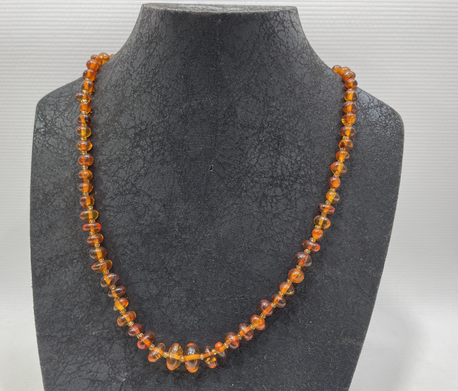 DAMLA KEHRİBAR KOLYE