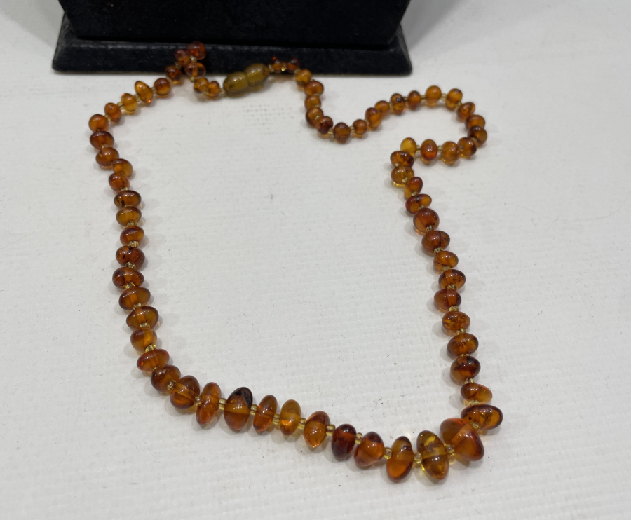 DAMLA KEHRİBAR KOLYE