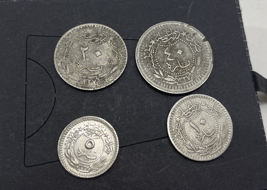 MEHMED REŞAD HAN DÖNEMİ TAM TAKIM PARA SETİ