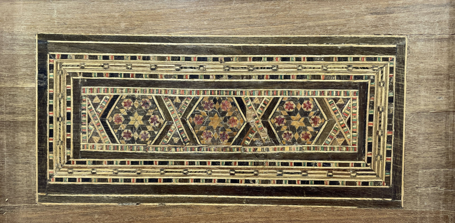 OSMANLI DÖNEMİ ÇOK NADİR MARKÜTERİ İŞÇİLİKLİ ÇOK NADİR TABANCA KUTUSU