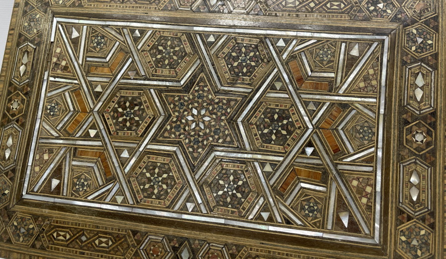 OSMANLI DÖNEMİ ÇOK NADİR MARKÜTERİ İŞÇİLİKLİ ÇOK NADİR TABANCA KUTUSU