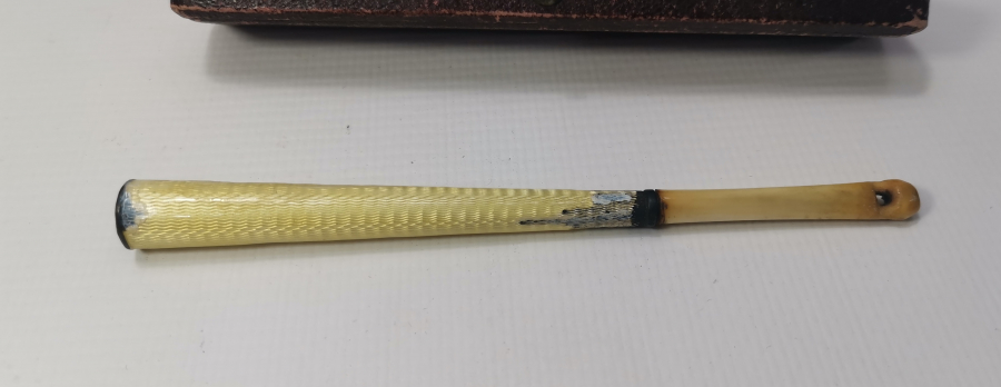 OSMANLI DÖNEMİ GÜMÜŞ ÜZERİ MİNELİ AĞIZLIK