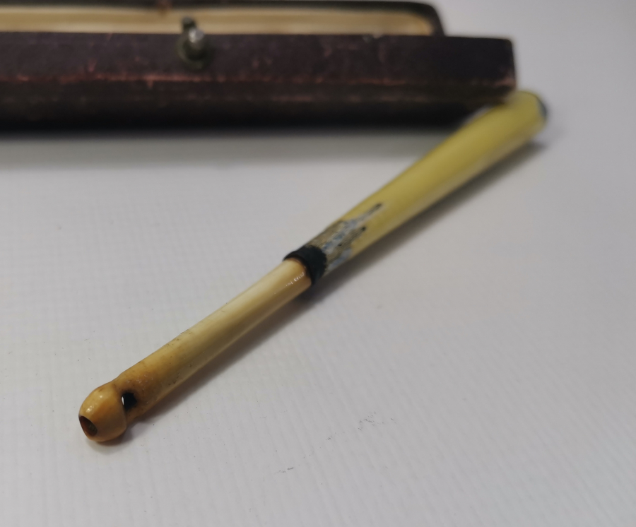 OSMANLI DÖNEMİ GÜMÜŞ ÜZERİ MİNELİ AĞIZLIK