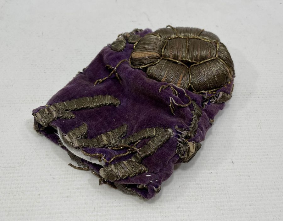 OSMANLI DÖNEMİ SIRMA İŞÇİLİKLİ KESE