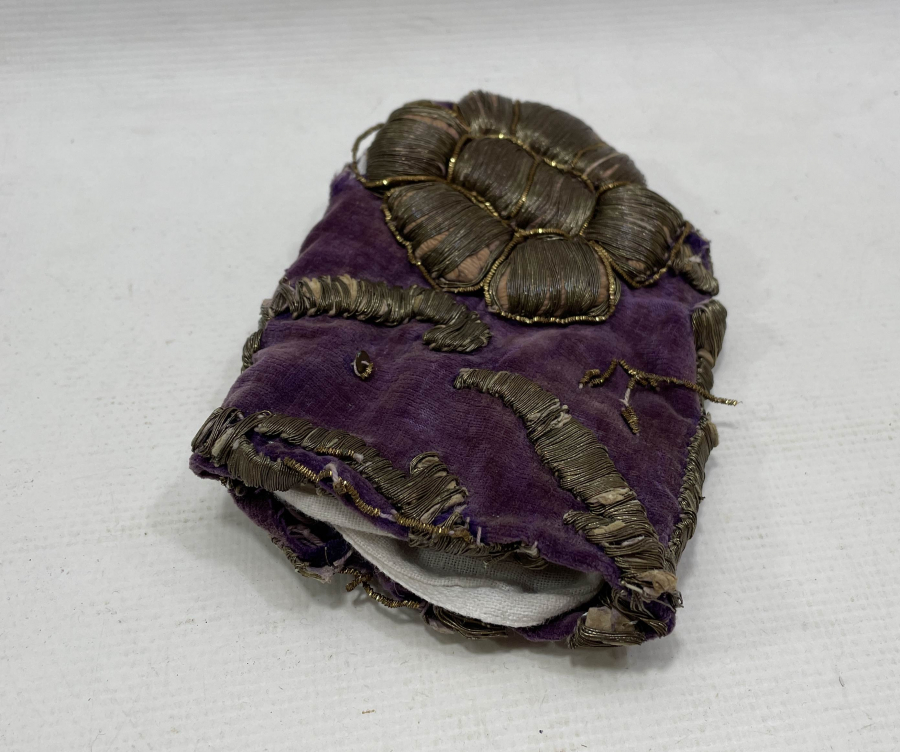 OSMANLI DÖNEMİ SIRMA İŞÇİLİKLİ KESE