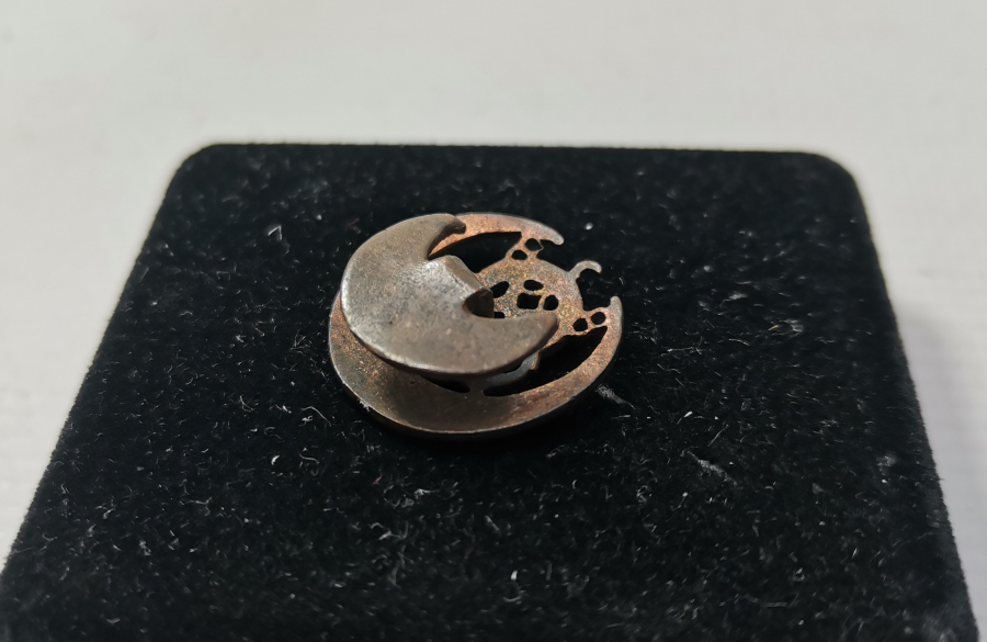 ÜZERİ MİNELİ OSMANLI DÖNEMİ DONANMA CEMİYETİ ROZET