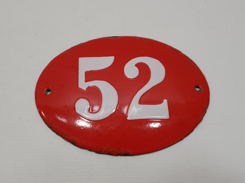 ANTİKA EMAYE KAPI NUMARASI