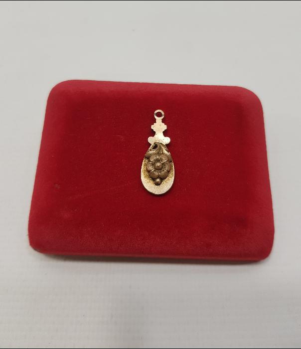 ART NOUVEAU ALTIN KAPLAMA KOLYE UCU