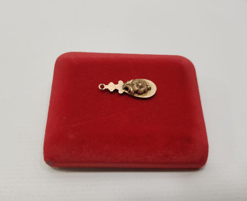 ART NOUVEAU ALTIN KAPLAMA KOLYE UCU