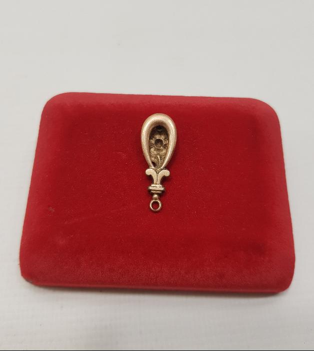 ART NOUVEAU ALTIN KAPLAMA KOLYE UCU