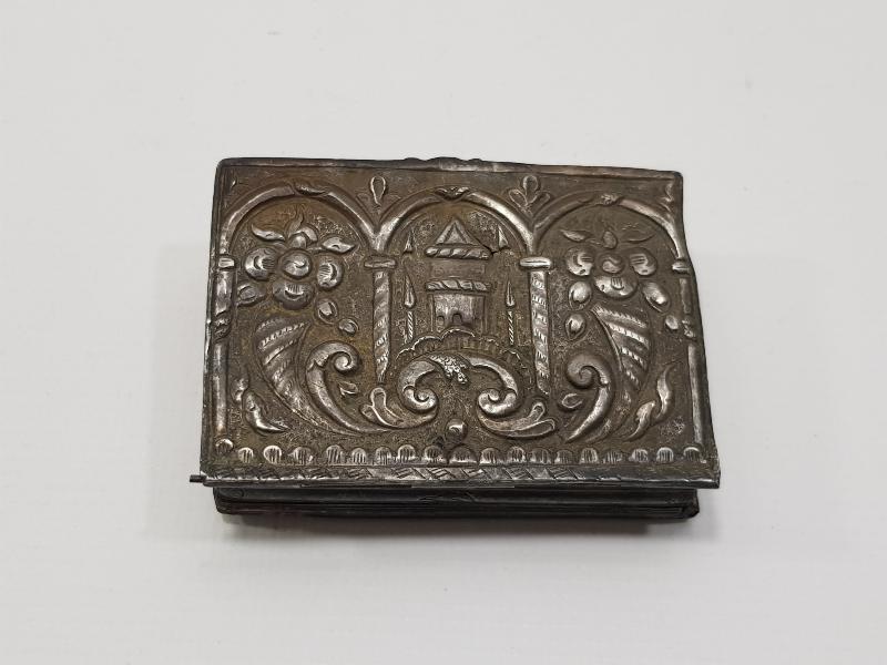 OSMANLI DÖNEMİ PUDRİYERLİ GÜMÜŞ ENFİYE KUTUSU