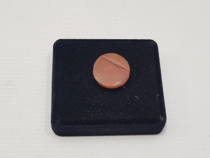 OSMANLI DÖNEMİ YA KADIYEL HACAT YAZILI KERKÜK İŞİ AKİK YÜZÜK TAŞI