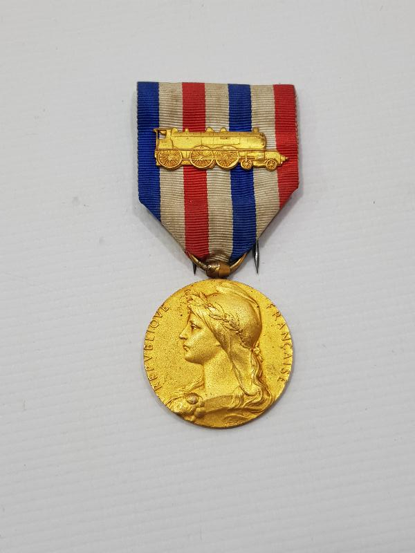 1939 FRANSA DEMİRYOLLARI MADALYASI 