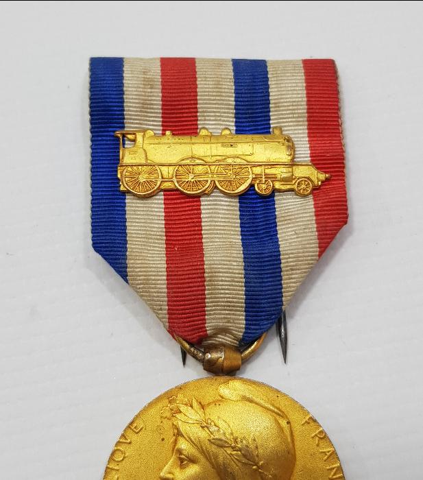 1939 FRANSA DEMİRYOLLARI MADALYASI 