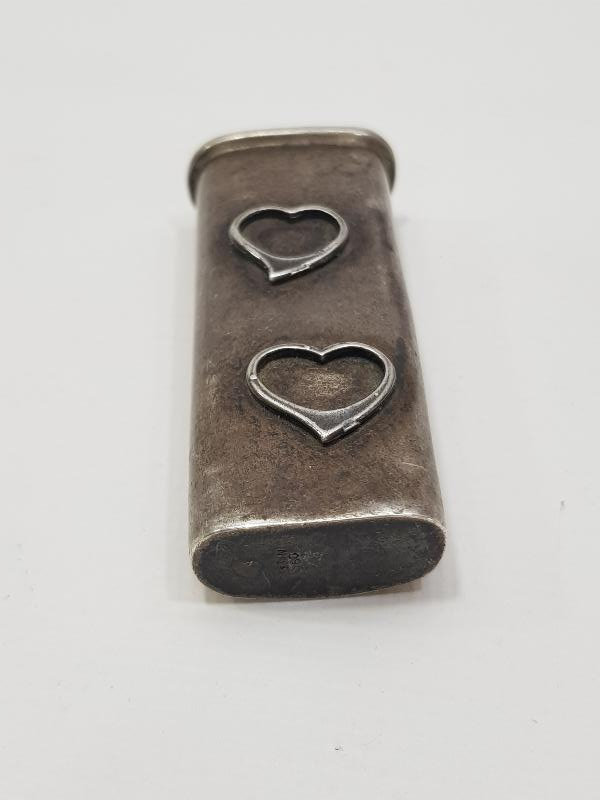 ANTİKA GÜMÜŞ ÇAKMAK KABI