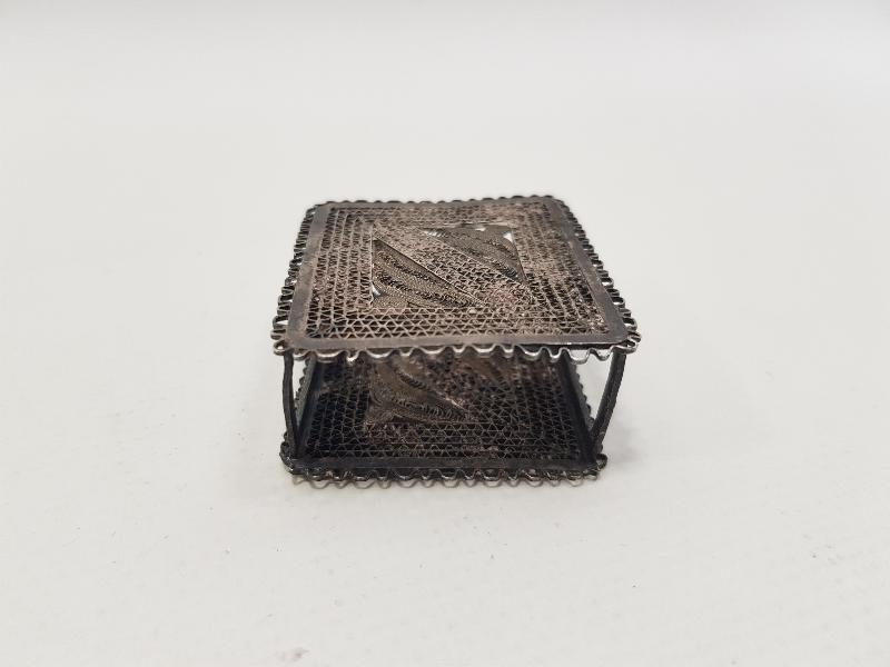 ANTİKA TELKARİ GÜMÜŞ KİBRİTLİK