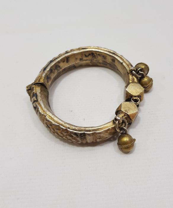 ANTİKA TÜRKMEN İŞİ GÜMÜŞ BİLEZİK