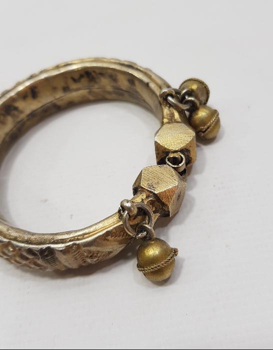 ANTİKA TÜRKMEN İŞİ GÜMÜŞ BİLEZİK