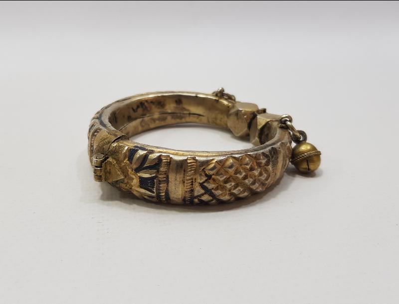 ANTİKA TÜRKMEN İŞİ GÜMÜŞ BİLEZİK