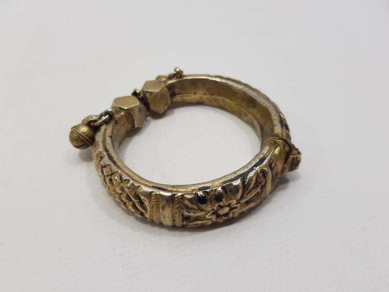 ANTİKA TÜRKMEN İŞİ GÜMÜŞ BİLEZİK