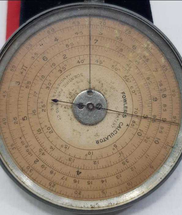 FARKLI FORMDA ANTİKA HESAP MAKİNESİ - FOWLER's CALCULATOR