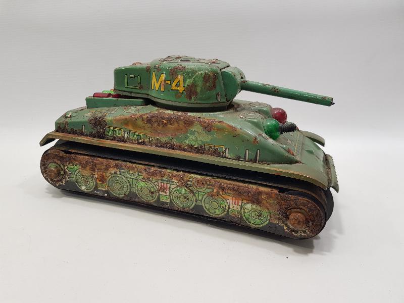 JAPON MALI TAIYO MARKA OYUNCAK TANK