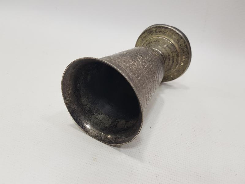 OSMANLI DÖNEMİ AZNAVUR İŞÇİLİKLİ GÜMÜŞ KAPLAMA KADEH