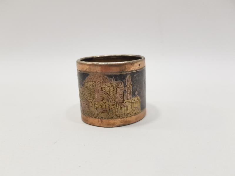 OSMANLI DÖNEMİ BOSNA İŞİ AYASOFYA GÖRSELLİ ALTIN VERMEYLİ PEÇETELİK