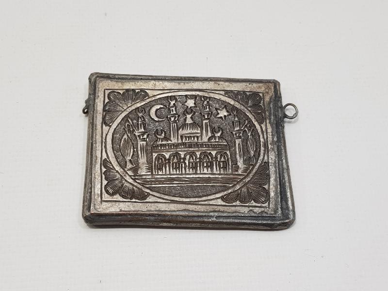 OSMANLI DÖNEMİ CAMİ RESİMLİ HAMAYIL