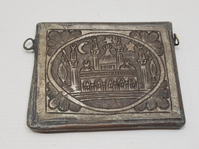 OSMANLI DÖNEMİ CAMİ RESİMLİ HAMAYIL