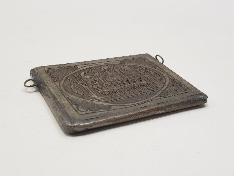 OSMANLI DÖNEMİ CAMİ RESİMLİ HAMAYIL